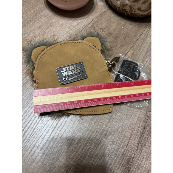 Loungefly Star Wars Ewok zip coin purse - Picture 6 of 8